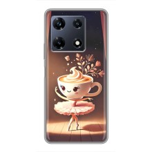 Чехол с мемом Тралалело тралала на Infinix Note 30 Pro (Балерина капучина)