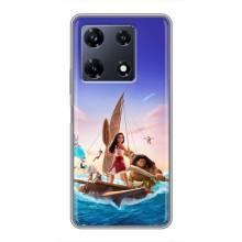Чехол с мультфильмом Моана Infinix Note 30 Pro (Моана и Мауи)