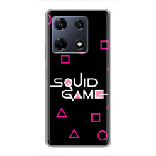 Чохол Гра в кальмара для Infinix Note 30 Pro – Лого гра кальмара