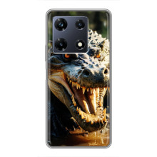 Чохол з картинкою 'Хижаки' для Infinix Note 30 Pro (Крокодил)