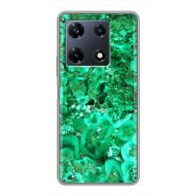 Мраморний чехол на Infinix Note 30 Pro (VPrint) (Салатовий Мрамор)