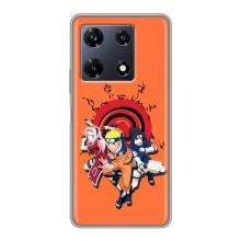 Naruto Anime Чехлы для Инфиникс Ноут 30 Про (AlphaPrint)