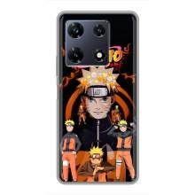 Naruto Anime Чехлы для Инфиникс Ноут 30 Про (AlphaPrint)