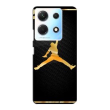 Силиконовый Чехол Nike Air Jordan на Инфиникс Нот 30 про – Джордан 23