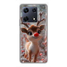 Яскравий чохол для Infinix Note 30 Pro з Зимові Оленята