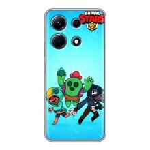 Чехлы Brawl Stars для Infinix Note 30 (AlphaPrint)
