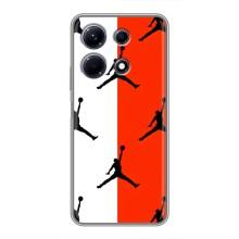 Чехлы для Infinix Note 30 - с картинкой JORDAN (AlphaPrint) – Лого Джордан