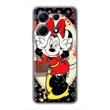 Чехол Disney Mouse Infinix Note 30 (PREMIUMPrint) – Минни peace