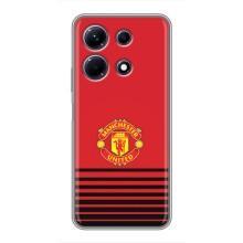 Чехол Манчестер Юнайтед для Инфиникс Ноут 30 (AlphaPrint) (manchester united)