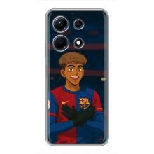 Чехол с футболистом Ламин Ямаль Infinix Note 30 (Футболист Ямал)