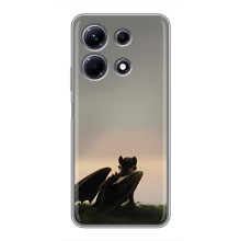 Чехол как приручить дракона на Infinix Note 30 (Беззубик)