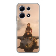 Чехол как приручить дракона на Infinix Note 30 (Фильм дракон)