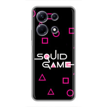 Чехол Гра в кальмара для Infinix Note 30 – Логотип игры кальмара