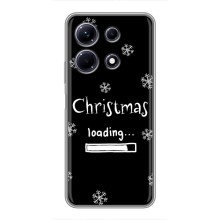 Рождественские, Праздничные Чехлы для Инфиникс Ноут 30 – Christmas loading