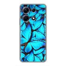 Силіконовий бампер з картинкою звірів для Infinix Note 30 (Крила метеликів)