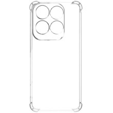 TPU чохол GETMAN Ease logo посилені кути Full Camera для Infinix Note 40 Pro 4G – Прозорий