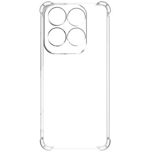 TPU чохол GETMAN Ease logo посилені кути Full Camera для Infinix Note 40 Pro 4G – Прозорий
