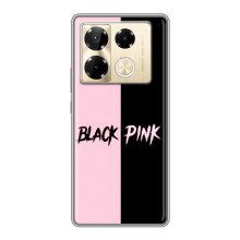 Чехлы с картинкой для Infinix Note 40 Pro (BLACK PINK)