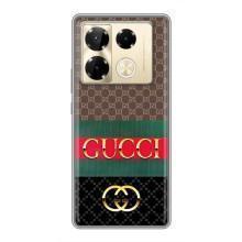 Чохли бренд ГУЧЧІ для Infinix Note 40 Pro – Стиль GUCCI