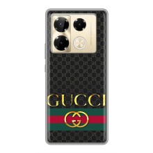 Чехлы ГУЧЧИ для Инфиникс Ноут 40 Про (AlphaPrint) (Gucci оригинал)