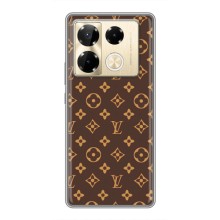 Чехлы Луи Витон для Infinix Note 40 Pro (AlphaPrint - LOUIS VUITTON) (фон LOUIS VUITTON)