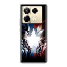 Чехлы с героями Марвел Infinix Note 40 Pro (VPrint)