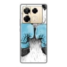 Чохли з Пандами на Infinix Note 40 Pro – Панда боксер