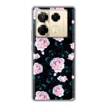 Чехлы с принтом Розочки для Infinix Note 40 Pro – Чайные розы