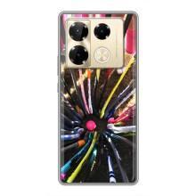 Чехлы с принтом Спортивная тематика для Infinix Note 40 Pro – Флорбол
