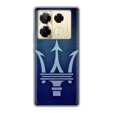 Чохли з тематикою "Круті машини" на Infinix Note 40 Pro – Лого Maserati