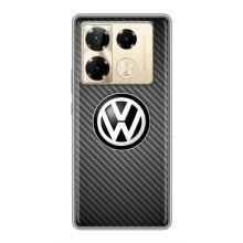Чехол "Фольксваген" для Infinix Note 40 Pro – На карбоне