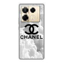 Чохол з Брендами одягу на Інфінікс Нот 40 Про – CHANEL