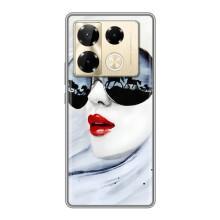 Чохол з картинкою Модні Дівчата Infinix Note 40 Pro – Любителька коней