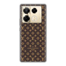 Чехол Стиль Louis Vuitton на Infinix Note 40 Pro – Фон Луи Виттон