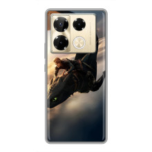 Чохол дракон Беззубик для Infinix Note 40 Pro – Політ Беззубика