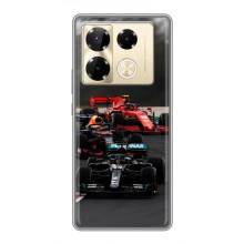 Чехол Формула1 на Infinix Note 40 Pro – Гонка Ф1