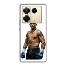 Чохол з картинкою Олександр Усик для Infinix Note 40 Pro – Усик на білому