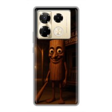 Чехол с мемом Тралалело тралала на Infinix Note 40 Pro (Тунг тунг тунг сахур)