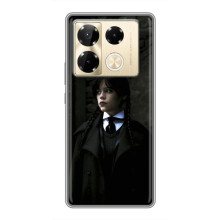 Чохол з дизайном Венздей 2 на Infinix Note 40 Pro – Венздей в костюмі