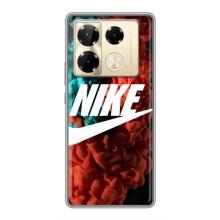 Чехол с логотипом Найк на Infinix Note 40 Pro (Найк лого)
