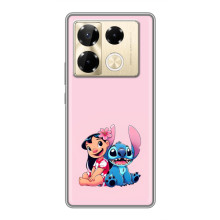 Чохол з принтом Стіч на Infinix Note 40 Pro – Ліло і Стіч