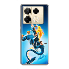 Чохол з принтом Фантастична четвірка для Infinix Note 40 Pro – Фантастична 4-ка