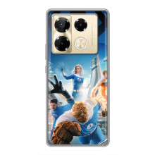 Чохол з принтом Фантастична четвірка для Infinix Note 40 Pro – Герої фантастичної четвірки