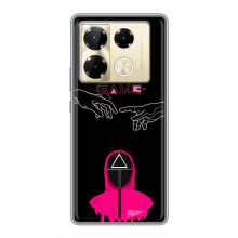 Чехол Гра в кальмара для Infinix Note 40 Pro – Охранник