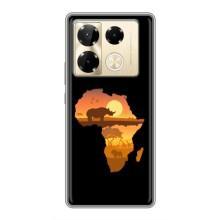 Летний Чехол на Infinix Note 40 Pro – Карта