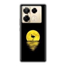 Летний Чехол на Infinix Note 40 Pro – Желтый Закат