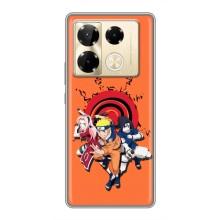 Naruto Anime Чехлы для Инфиникс Ноут 40 Про (AlphaPrint)