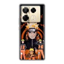 Naruto Anime Чехлы для Инфиникс Ноут 40 Про (AlphaPrint)