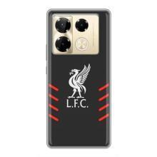Силиконовые Чехлы принт Футбол на Infinix Note 40 Pro – Эмблема Liverpool