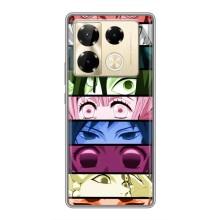 Силіконові чохлі з очіма Anime для Інфінікс Нот 40 Про – Очі Хашира